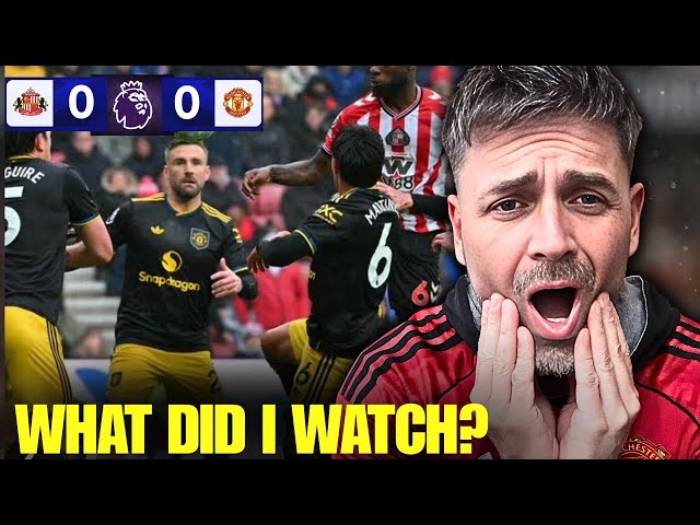 That performance proves INEOS need to spend BIG! Sunderland 0-0 United
