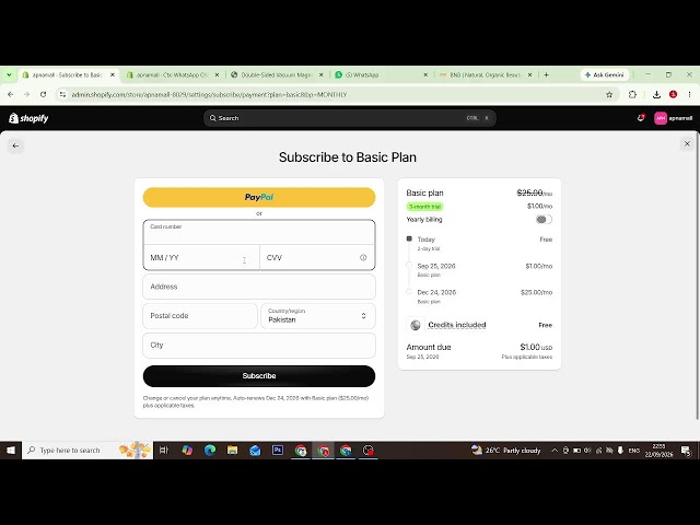 shopify store design ecommerce free session