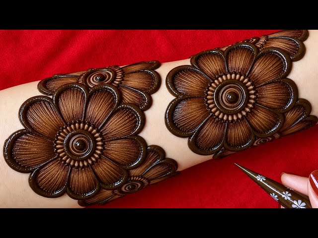 Most Beautiful Arabic Mehndi Design New||Very Unique And Beautiful Mehndi Design||Arabic Mehndi 