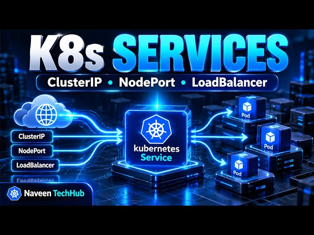 Kubernetes Services Explained | ClusterIP vs NodePort vs LoadBalancer | YAML & Hands-On Tutorial