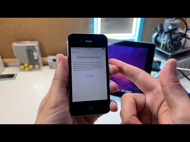 Unknown Device Error Unable to Activate Old iPhone - Legacy iOS Kit Solution