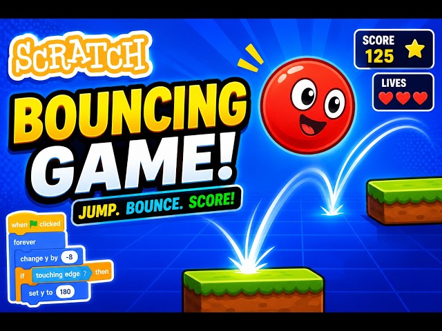 How To Create A Mouse Bouncer Game In Scratch | Scratch Tutorial For Beginners
