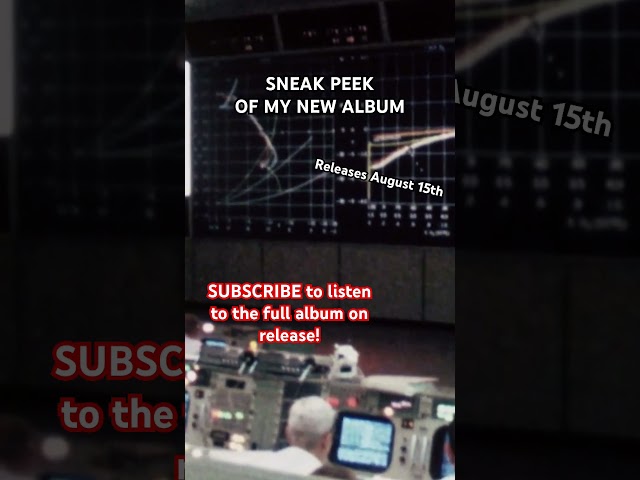 SNEAK PEEK of my new album | "Code 1202" from "Never the Same" #space #release #nasa #apollo