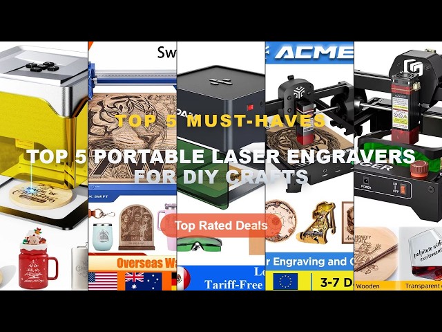Amazing Top 5 Portable Laser Engravers For DIY Crafts You Need To See - LONGER Mini Laser Engraver P