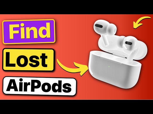 How to Find Lost, Missing, or Stolen AirPods/AirPods Pro using an iPhone? ✅🔥Working ✅🔥