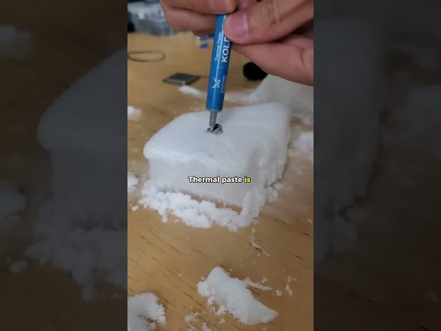 O que acontece quando você coloca gelo seco em um PC ligado?