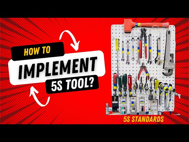 How To Implement 5S Tool Into Workplace? I Learn In Less Than 3 Minutes!  I The Lean Six Sigma World