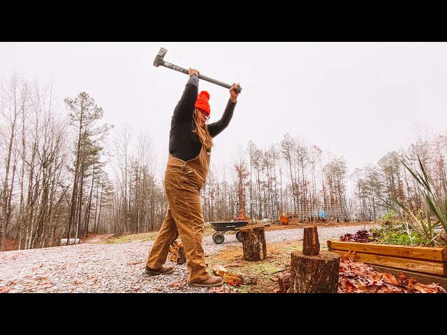 Getting ready for winter on the homestead