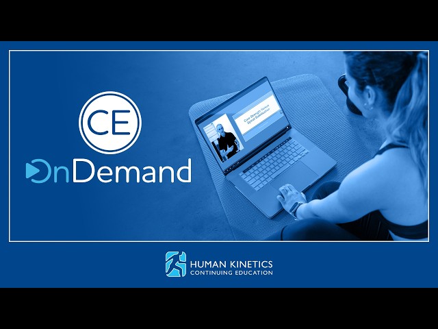 Introducing CE OnDemand. Designed for fitness professionals who never stop learning.