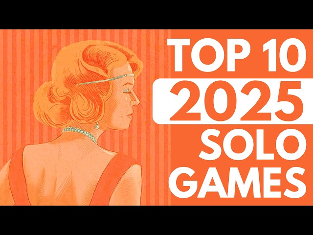 Top 10 Solo Board Games of 2025 | The Best Games of Last Year!