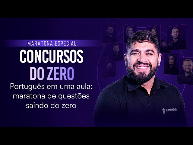 Português em uma aula: Maratona de questões saindo do zero