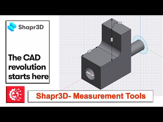 Shapr3D Tutorial: How to Use Measurement Tools