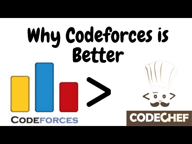 Why Codeforces is better than CodeChef