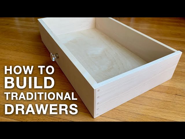 How to Build Traditional Drawers by Home Improvement Woodworking