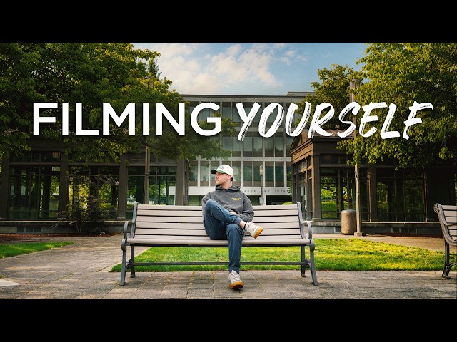 How to Film Yourself for YouTube & Vlogs (Beginner Guide)