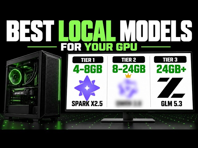 Best Local Coding AI for Your GPU (4GB to 512GB)