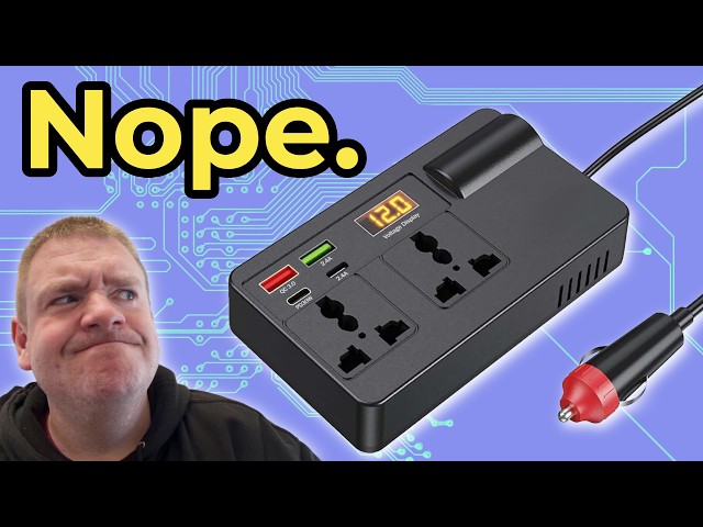 I Tested A £6 AC Inverter So You Don't Have To