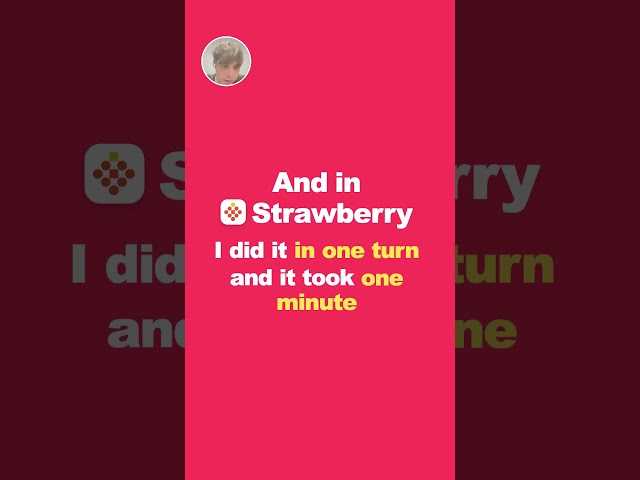 Scraping 3,000 participants took over an hour. In Strawberry it took one turn.