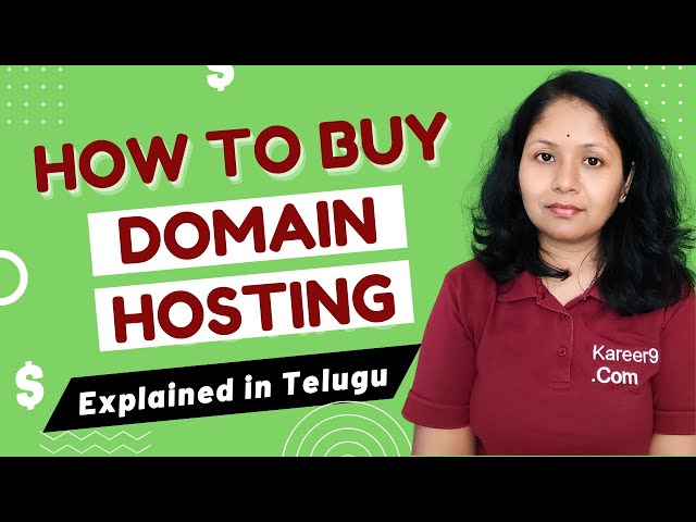 How to Buy Domain and Hosting for a Website