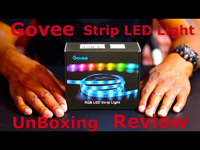Govee RGB LED Strip Light Unboxing Review