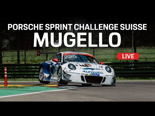 Porsche Sprint Challenge Suisse 2026 | Round 5 | Mugello | Livestream