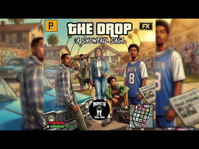 The Drop GTA San Andreas Remix 🔥 #thedrop #snowfall #fx #gfunk #90shiphop