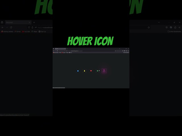 CODING, HOVER ICON ANIMATION... SOURCE CODE IN COMMENTS.... #code#song #spotify #singer #art #coding