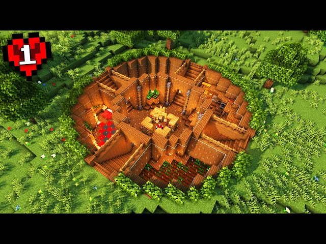 Making an Underground Base | Minecraft 1.20 Hardcore Series Episode 1