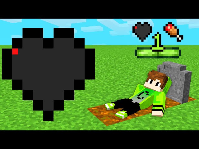 Minecraft, But I Have Only 0,0001% Hearts!