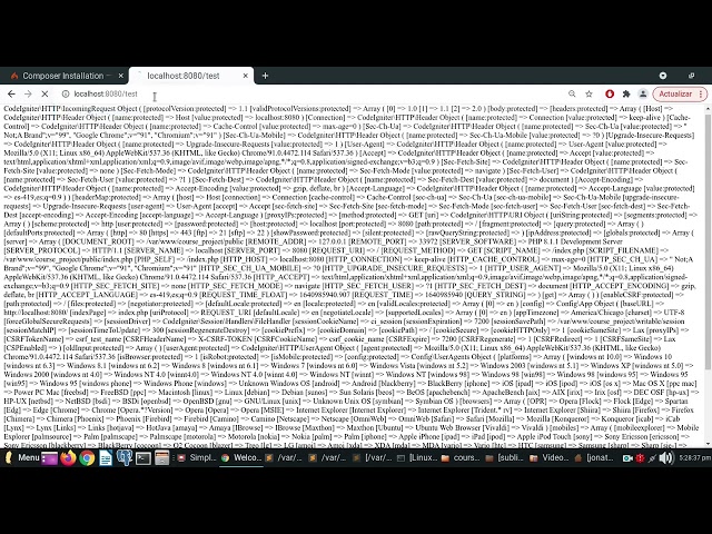 Routes and requests in the browser with CodeIgniter 4
