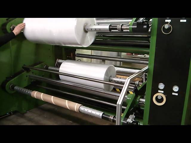 Converting Systems Inc. - 124 Winder Auto Transfer System - Video 1