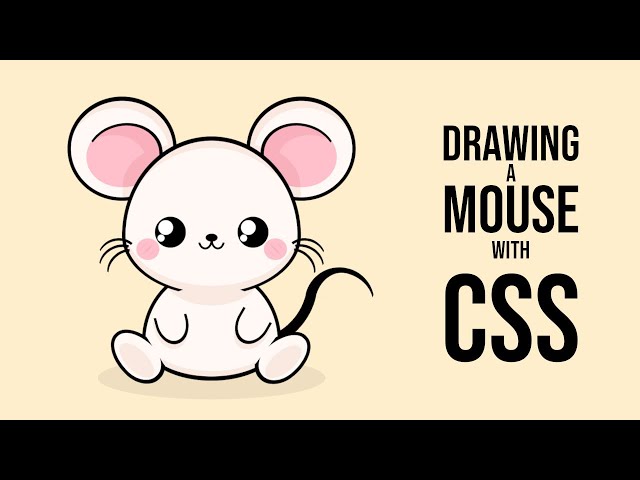 CSS Art: Drawing a mouse with CSS