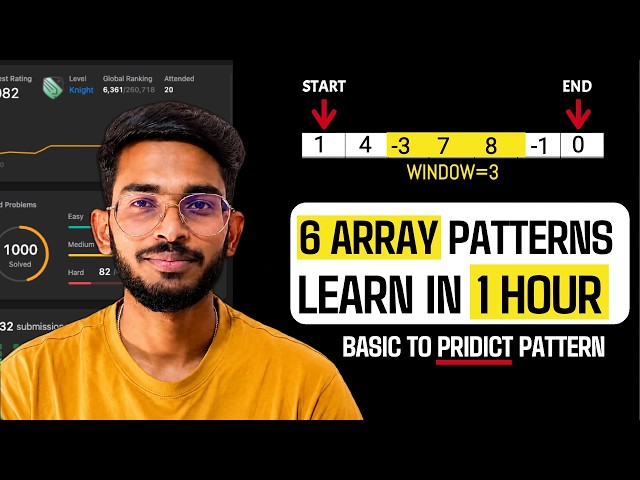 90% Array Problems Need These Patterns |  தமிழ்