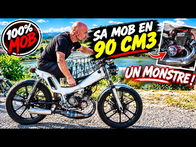 A 90cc Moped 😱 Insane torque