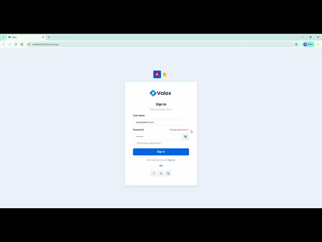 Installation process of Valex - Angular Tailwind Admin Dashboard Template.