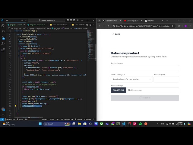 Day #7 of making POS App