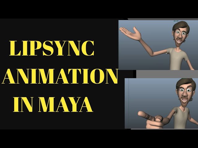 Lipsync Animation in maya