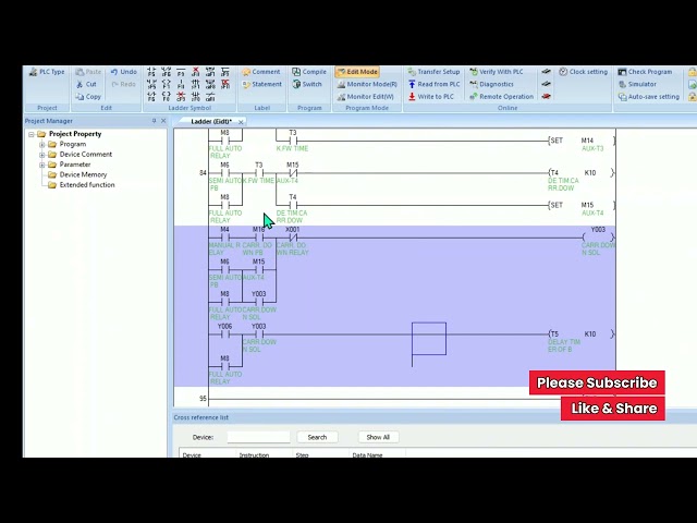 WECON PLC WINPROLADDER [ TWO STATION BLOW MOULDING MACHINE PART-2] PROGRAMMING