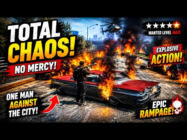 GTA 4 CHAOS MODE! 🔥 Cars Exploding Everywhere 💥 | Epic Rampage!