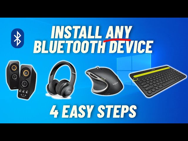 How to setup ANY Bluetooth device in Windows 10 in 4 simple steps