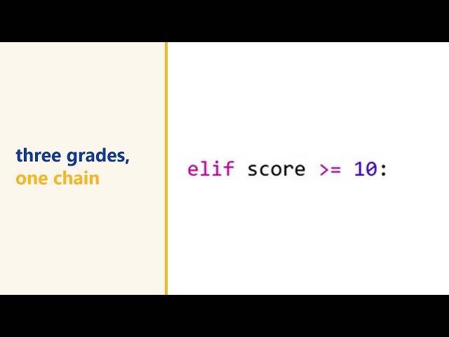 Python elif: more than two choices (and the two-if mistake)