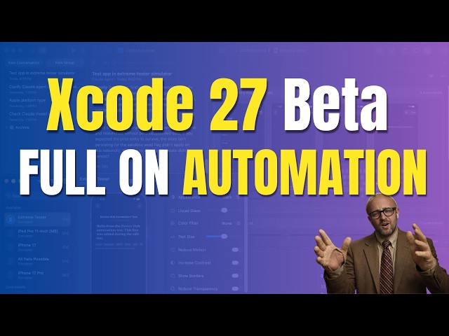 Xcode 27 Runs Any AI Agent Now via ACP (First Impressions)