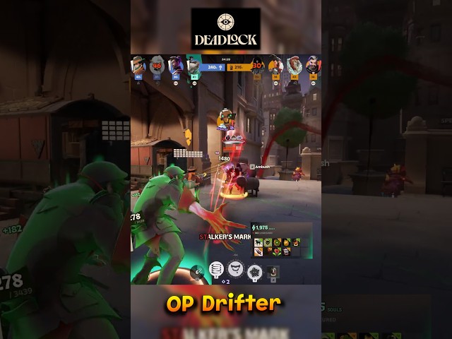 Fed Drifter Deletes Bebop | Deadlock Shorts