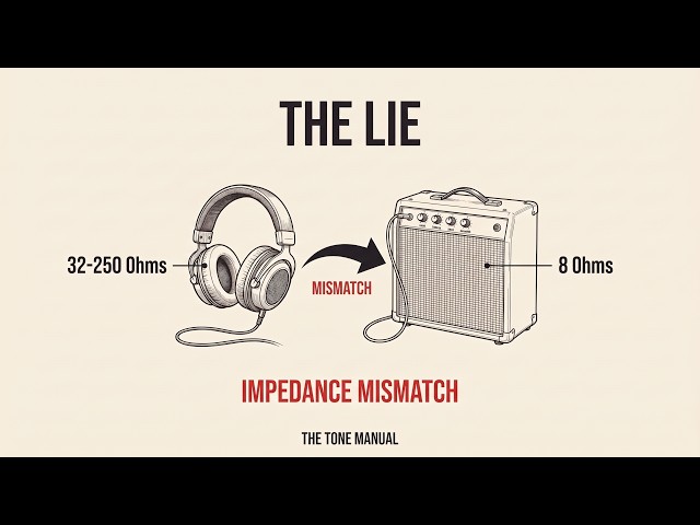 The Headphone Monitoring Lie: Why Your Guitar Tone Sounds Wrong