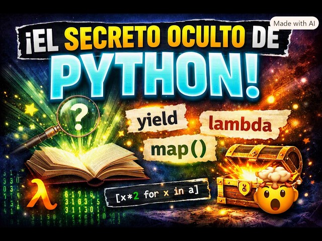 The Hidden Secret Behind yield, lambda, and map in Python 🤯 | Class 16 | Professor Ramiro Estigar...