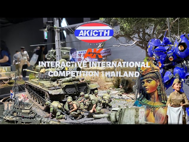 AK Interactive International Competition Thailand 2023 : scale model event