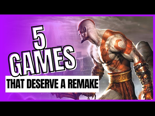 Top 5 Video Games That Need a Modern Remake