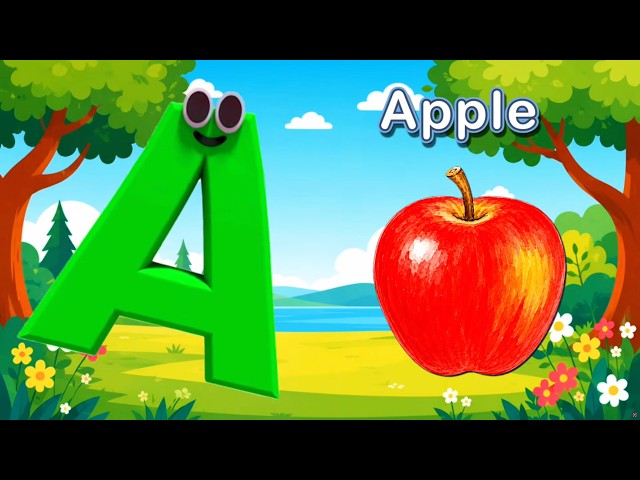 Fast ABC Phonics Song for Kids | A is for Apple | Learn English Alphabet in 30 Minutes ABC Learning