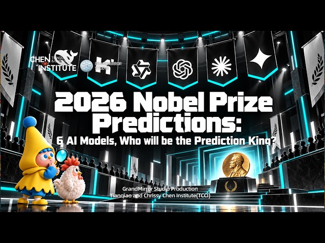 We asked six AI models to predict four 2026 Nobel Prize winners.