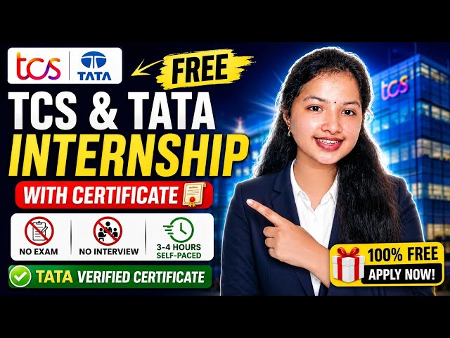 TCS Virtual Internship 2026 🚀 Free Verified Tata Certificate in 3 Hours (No Coding Needed!)